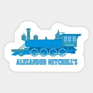 alexander train for toddler Sticker
